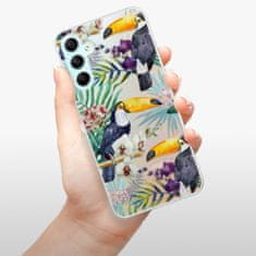 iSaprio Silikonové pouzdro - Tucan Pattern 01 pro Samsung Galaxy A34 5G