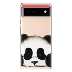 iSaprio Silikonové pouzdro - Sad Panda pro Google Pixel 6 5G