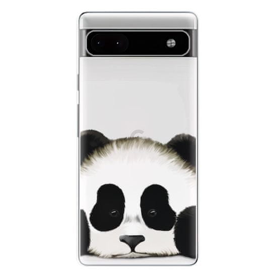 iSaprio Silikonové pouzdro - Sad Panda pro Google Pixel 6a 5G