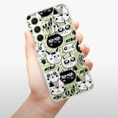 iSaprio Silikonové pouzdro - Cat pattern 03 pro Samsung Galaxy A54 5G