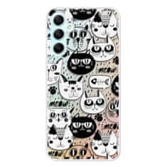 iSaprio Silikonové pouzdro - Cat pattern 03 pro Samsung Galaxy A34 5G