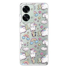 iSaprio Silikonové pouzdro - Unicorn pattern 02 pro OnePlus Nord 2T 5G