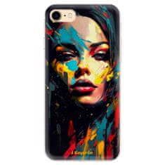 iSaprio Silikonové pouzdro - Abstract Women pro Apple iPhone 7 / 8