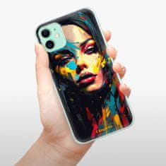 iSaprio Silikonové pouzdro - Abstract Women pro Apple iPhone 11