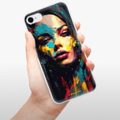 iSaprio Silikonové pouzdro - Abstract Women pro Apple iPhone SE 2020