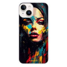 iSaprio Silikonové pouzdro - Abstract Women pro iPhone 15
