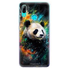 iSaprio Silikonové pouzdro - Abstract Panda pro Huawei P Smart 2019