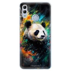 iSaprio Silikonové pouzdro - Abstract Panda pro Honor 10 Lite