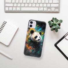 iSaprio Silikonové pouzdro - Abstract Panda pro Apple iPhone 11