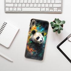 iSaprio Silikonové pouzdro - Abstract Panda pro Huawei Y5 2019