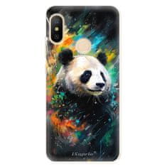 iSaprio Silikonové pouzdro - Abstract Panda pro Xiaomi Mi A2 Lite