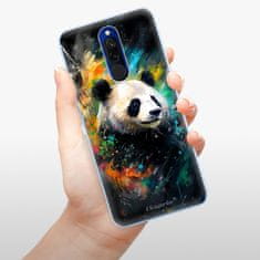 iSaprio Silikonové pouzdro - Abstract Panda pro Xiaomi Redmi 8