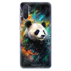 iSaprio Silikonové pouzdro - Abstract Panda pro Xiaomi Mi 9 Lite