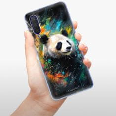 iSaprio Silikonové pouzdro - Abstract Panda pro Xiaomi Mi 9 Lite