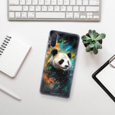 iSaprio Silikonové pouzdro - Abstract Panda pro Xiaomi Mi 9 Lite