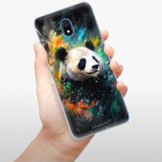 iSaprio Silikonové pouzdro - Abstract Panda pro Xiaomi Redmi 8A