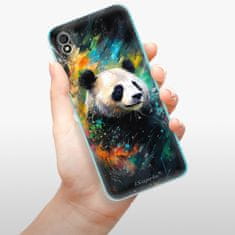 iSaprio Silikonové pouzdro - Abstract Panda pro Xiaomi Redmi 9A