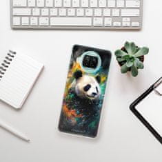 iSaprio Silikonové pouzdro - Abstract Panda pro Xiaomi Mi 10T Lite