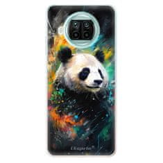 iSaprio Silikonové pouzdro - Abstract Panda pro Xiaomi Mi 10T Lite