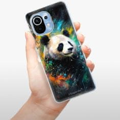 iSaprio Silikonové pouzdro - Abstract Panda pro Xiaomi Mi 11