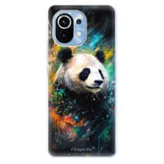 iSaprio Silikonové pouzdro - Abstract Panda pro Xiaomi Mi 11