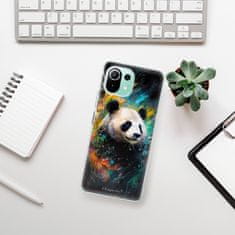 iSaprio Silikonové pouzdro - Abstract Panda pro Xiaomi Mi 11 Lite