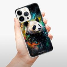 iSaprio Silikonové pouzdro - Abstract Panda pro Apple iPhone 13 Pro