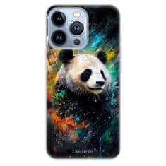 iSaprio Silikonové pouzdro - Abstract Panda pro Apple iPhone 13 Pro