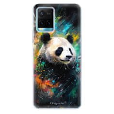 iSaprio Silikonové pouzdro - Abstract Panda pro Vivo Y21 / Y21s / Y33s