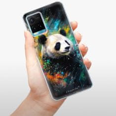 iSaprio Silikonové pouzdro - Abstract Panda pro Vivo Y21 / Y21s / Y33s