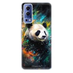 iSaprio Silikonové pouzdro - Abstract Panda pro Vivo Y52 5G