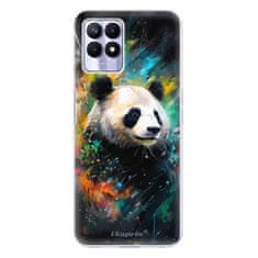 iSaprio Silikonové pouzdro - Abstract Panda pro Realme 8i