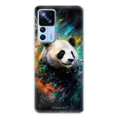 iSaprio Silikonové pouzdro - Abstract Panda pro Xiaomi 12T / 12T Pro