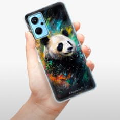 iSaprio Silikonové pouzdro - Abstract Panda pro Realme 9i