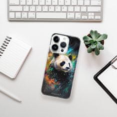 iSaprio Silikonové pouzdro - Abstract Panda pro iPhone 14 Pro