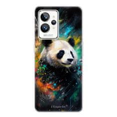 iSaprio Silikonové pouzdro - Abstract Panda pro Realme GT 2 Pro