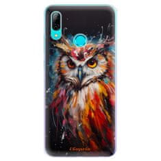 iSaprio Silikonové pouzdro - Abstract Owl pro Huawei P Smart 2019