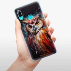 iSaprio Silikonové pouzdro - Abstract Owl pro Huawei P Smart 2019