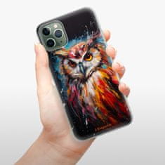 iSaprio Silikonové pouzdro - Abstract Owl pro Apple iPhone 11 Pro Max
