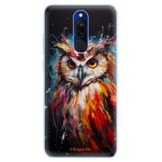 iSaprio Silikonové pouzdro - Abstract Owl pro Xiaomi Redmi 8