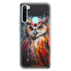 iSaprio Silikonové pouzdro - Abstract Owl pro Xiaomi Redmi Note 8