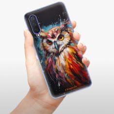 iSaprio Silikonové pouzdro - Abstract Owl pro Xiaomi Mi 9 Lite