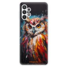 iSaprio Silikonové pouzdro - Abstract Owl pro Samsung Galaxy A32 LTE