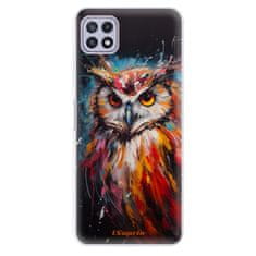 iSaprio Silikonové pouzdro - Abstract Owl pro Samsung Galaxy A22 5G