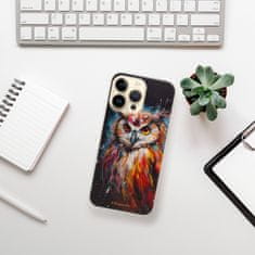 iSaprio Silikonové pouzdro - Abstract Owl pro iPhone 14 Pro Max