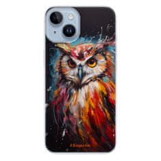 iSaprio Silikonové pouzdro - Abstract Owl pro iPhone 14
