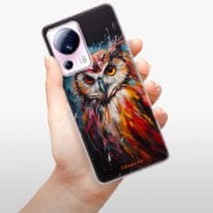 iSaprio Silikonové pouzdro - Abstract Owl pro Xiaomi 13 Lite