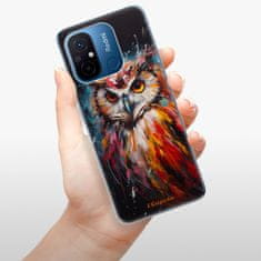 iSaprio Silikonové pouzdro - Abstract Owl pro Xiaomi Redmi 12C