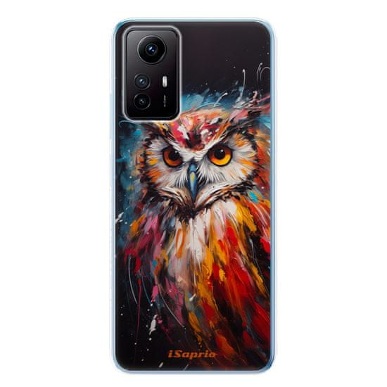 iSaprio Silikonové pouzdro - Abstract Owl pro Xiaomi Redmi Note 12S