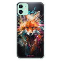 iSaprio Silikonové pouzdro - Neon Fox pro Apple iPhone 11